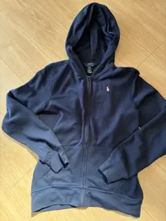 POLO RALPH LAUREN ジップアップパーカー ネイビー