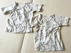 ミキハウス　新生児　肌着　50 夏　短肌着