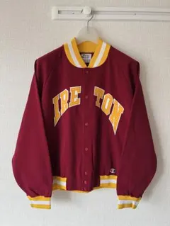 Champion USA製 ナイロンスタジャン