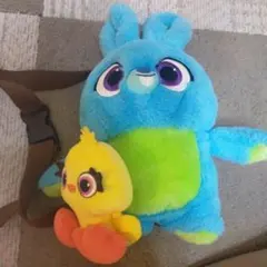 Disney Pixar トイ・ストーリー ダッキー＆バニー ぬいぐるみバック