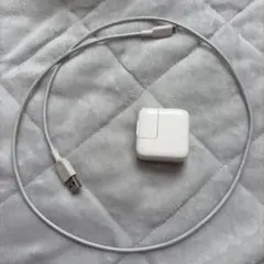Apple製　充電器 アダプター10W＋Anker製　USBライトニングケーブル