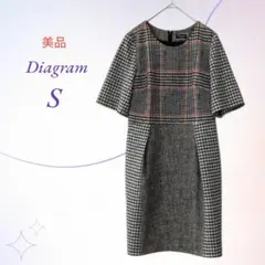 千鳥格子 ワンピースsサイズ