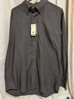 DRY NON IRON SHIRT 長袖シャツ ブラック XLのサムネイル