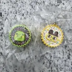 カプセルトイ　手作りおやつチャーム　まめっち　くちぱっち　2個セット