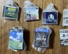 PlayStation ゲームパッケージ ミニチュアチャーム