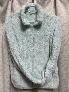 UNIQLOミントグリーン フリースジャケット　Mサイズ