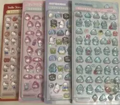 新品【サンリオ4シート】ボンボンドロップmini 硬いドロップシール　［K12］