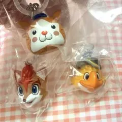 プロ野球マスコット めじるしアクセサリー スターマン　ハリーホーク　フレップ