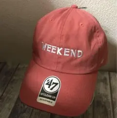 47 Brand WEEKEND キャップ ボルドー - メルカリ