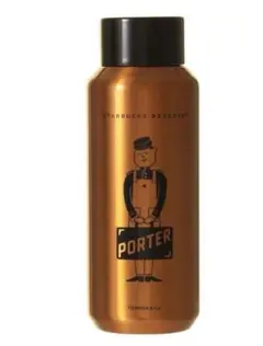 PORTER スターバックス ステンレスボトル スタバ×ポーター 金 - メルカリ