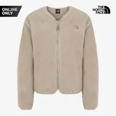 【新品タグ付き】ノースフェイス フリースカーディガン ベージュ XL