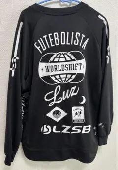 【LUZ e SOMBRA】P100アクティブスウェットクルートップ 黒 XL