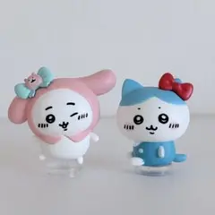 ちいかわ✖️Sanrio なりきりフィギュア　ハチワレ　キティ　マイメロ
