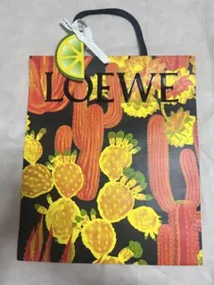 LOEWE ロエベ ショッパー 紙袋 限定デザイン サボテン柄
