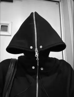 【Rick Owens】2019AW フェイクレザー加工 フーディー パーカー Rick Owens】2019AW フェイクレザー加工 フーディー パーカー 2025年