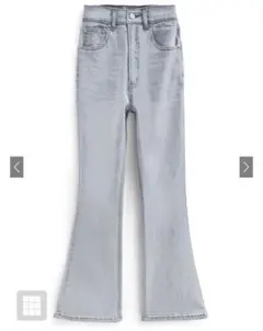 フリージアハイウエストフレアデニムパンツ[cu522] grl