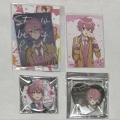 すとぷり さとみ さとみくん 缶バッジ カード