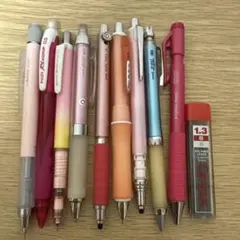 シャープペンシル 9本セットのサムネイル