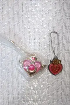 中古品　セーラームーン　キーホルダー　2点セット