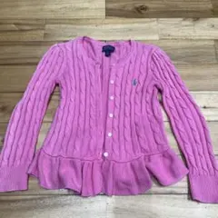 ラルフローレン キッズ ニットカーディガン