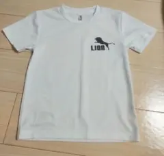 【新品】キッズ　スポーツTシャツ　ワンポイントTシャツ　白Tシャツ　130サイズ