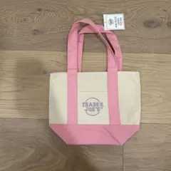 TRADER JOE'S ミニパステルキャンバストートバッグ