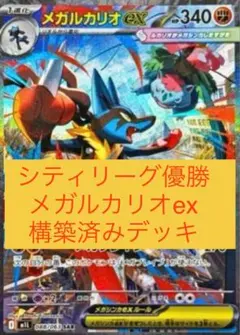 メガルカリオexデッキ　シティリーグ優勝　構築済みデッキ