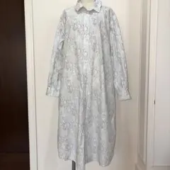 ネネット　うさぎちゃん柄の可愛いシャツワンピースのサムネイル
