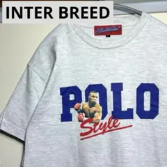 希少✮INTER BREED✮マイクタイソン　Poloヴィンテージロゴ　TEE