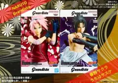 ⚡️2個新品未開⚡️NARUTO/Grandista /春野サクラ＆うちはサスケ