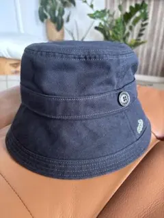 LACOSTE バケットハット ダークネイビー　57センチ