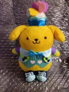 希少】サンリオ ポムポムプリン 初期ぬいぐるみ ピエロ 1999年 - メルカリ