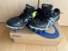 asics 陸上スパイク シューズ ブラック 23.5cmのサムネイル
