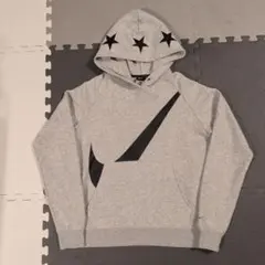 F.C.Real.Bristol Nike グレー パーカー 星柄フード