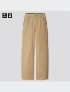 UNIQLO U ワイドフィットカーブツイルジャージーパンツ　Ｍ　股下71