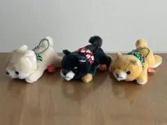 【豆しば三兄弟】ボールチェーン付きマスコット