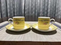 Tiffany & Co. ピンクチューリップ デミタスカップ 2個セット