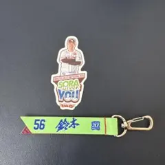 楽天イーグルス　お名前ボンフィン、ステッカーセット　鈴木翔天選手