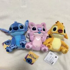 ディズニー　スティッチ　イトコ　三点セット