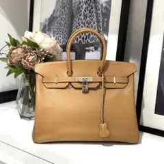 Hermes エルメス バーキン30 エプソン ブルーリン SV金具 - メルカリ