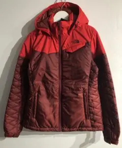 訳有 新品 ノースフェイス キルティング 中綿ジャケット M 赤