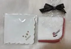 未使用★FOXEY★フォクシー★ハンカチ★タオルハンカチのサムネイル