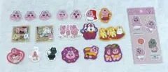 スシロー　おぱんちゅうさぎ　んぽちゃむ　可哀想に　シートシール　ピック