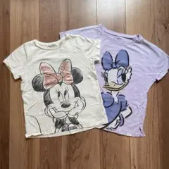 Disney Tシャツ2枚セット　ミニー　デイジー　GAP H&M