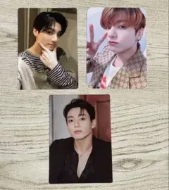 BTS JUNGKOOK カード 3枚セット