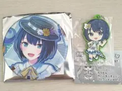 プロセカ　桐谷遥　缶バッジ　ラバーマスコット