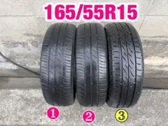165/55R14夏タイヤ2本セット ダンロップ EC202 バリ山 - メルカリ