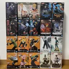 NARUTO -ナルト- 疾風伝　プライズフィギュアまとめ売り　20点セット