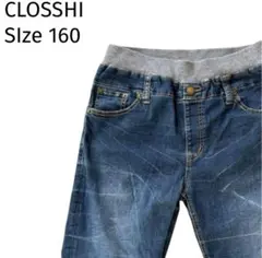 ✴️みょ様✴️CLOSSHI ★デニム ハーフパンツ　ウエストリブ