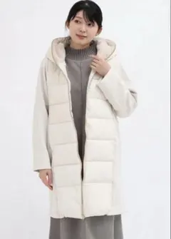 【新品】ヤマダヤ　MEDOC アイボリー ロングコート